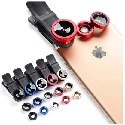 Set of Wide Angle Smart Phone Lenses