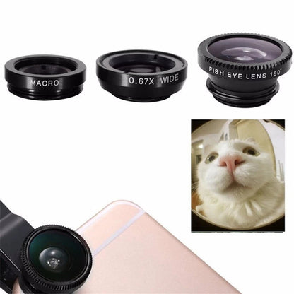 Set of Wide Angle Smart Phone Lenses
