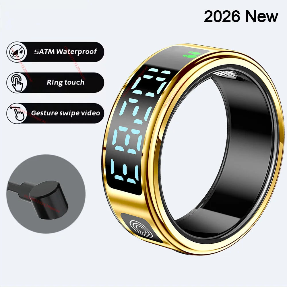 Smart Ring with Display Screen
