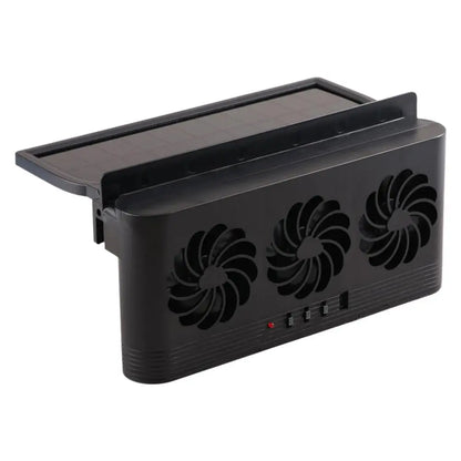 Solar Car Window Cooling Fan