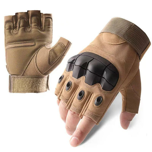Tactical Fingerless Protective Gloves