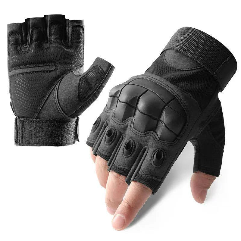 Tactical Fingerless Protective Gloves