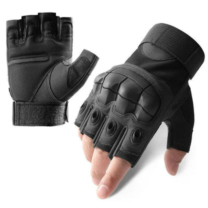 Tactical Fingerless Protective Gloves