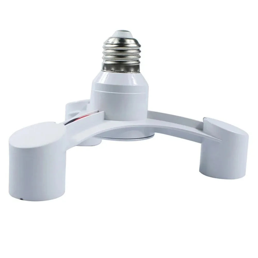 Three-Head Light Bulb Converter E27