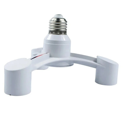 Three-Head Light Bulb Converter E27