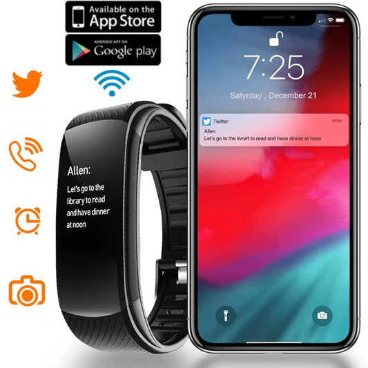 Touch Screen Fitness Activity Tracker