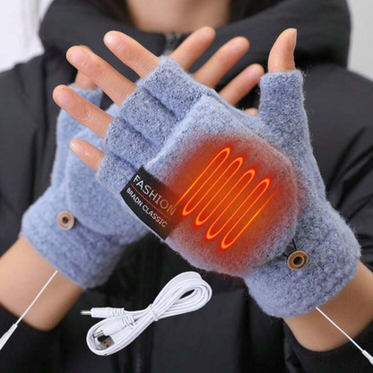 USB Electric Double Sided Heated Gloves