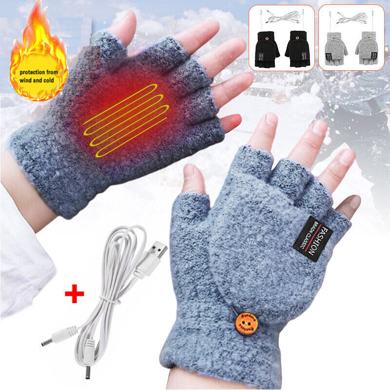 USB Electric Double Sided Heated Gloves