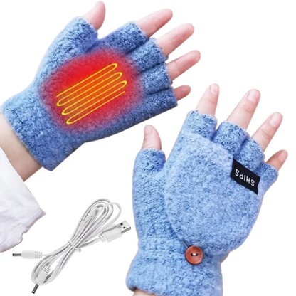 USB Electric Double Sided Heated Gloves