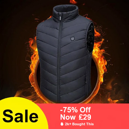 USB Heated Padded Gilet