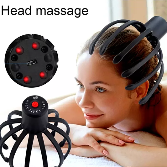 Vibrating Head and Scalp Massager
