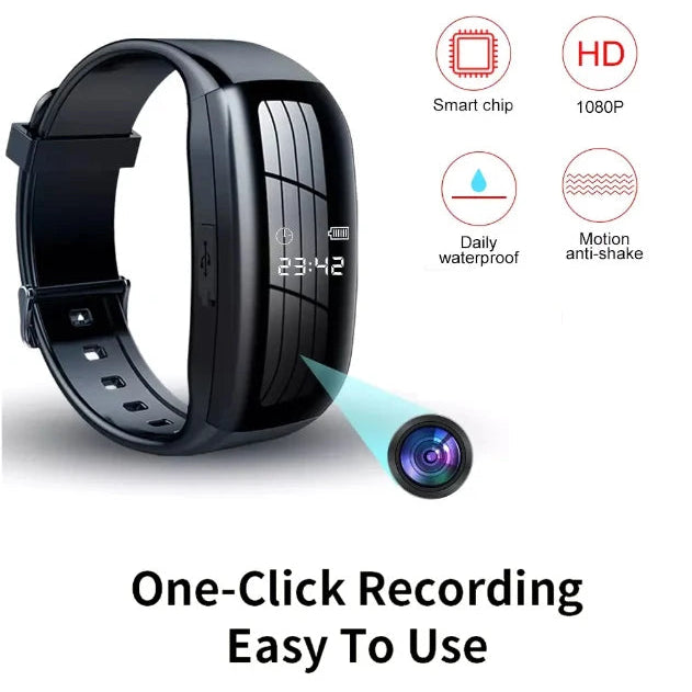 Video Camera Spy Watch