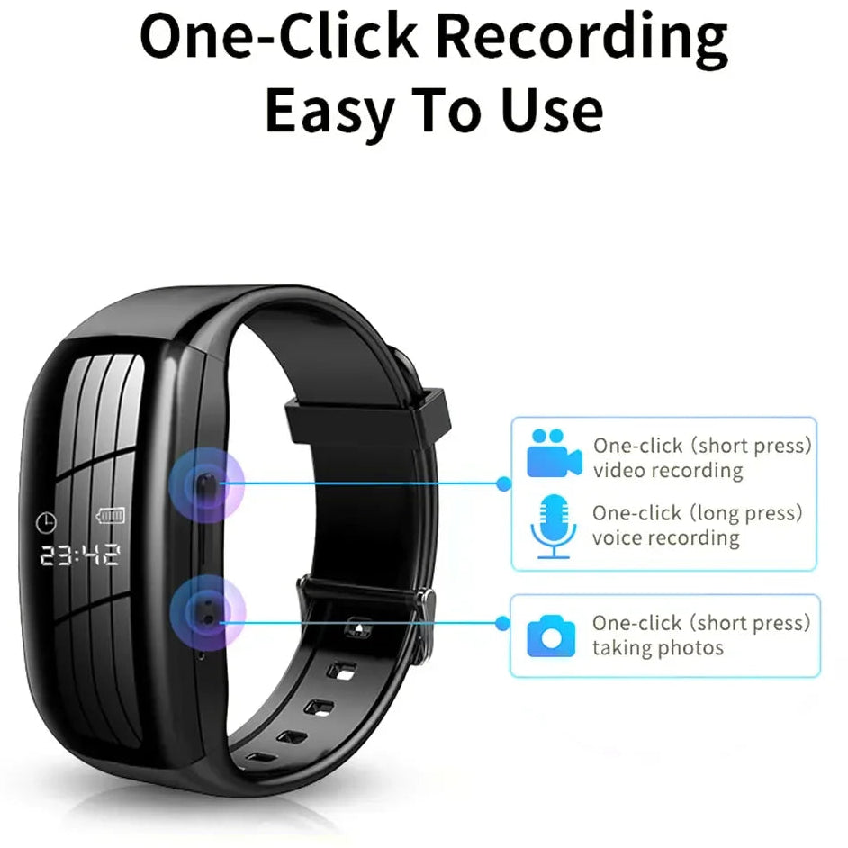 Video Camera Spy Watch