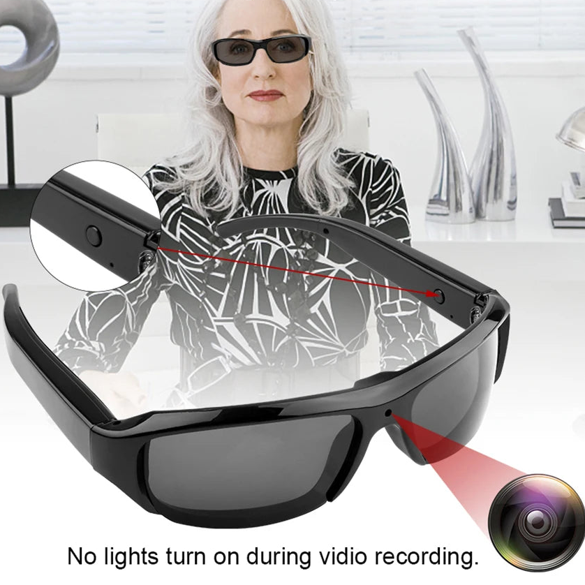 Video Recorder Driving Sunglasses