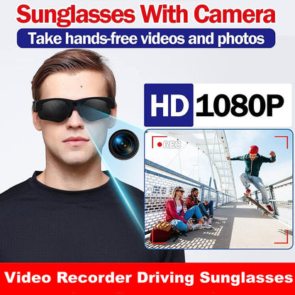Video Recorder Driving Sunglasses