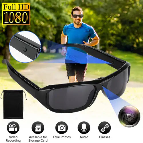 Video Recorder Driving Sunglasses