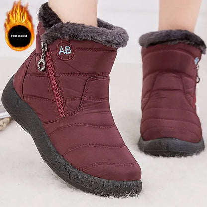 Warm Waterproof Winter Boots-