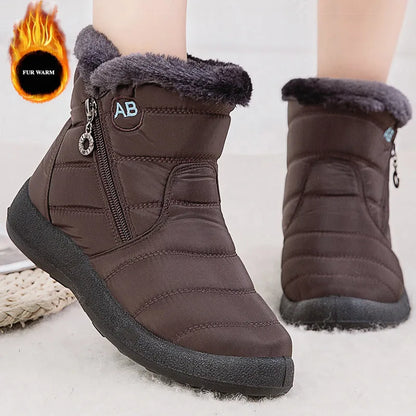 Warm Waterproof Winter Boots-