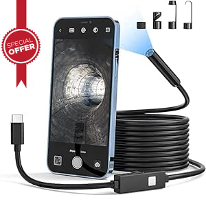 Waterproof LED Endoscope Type-C