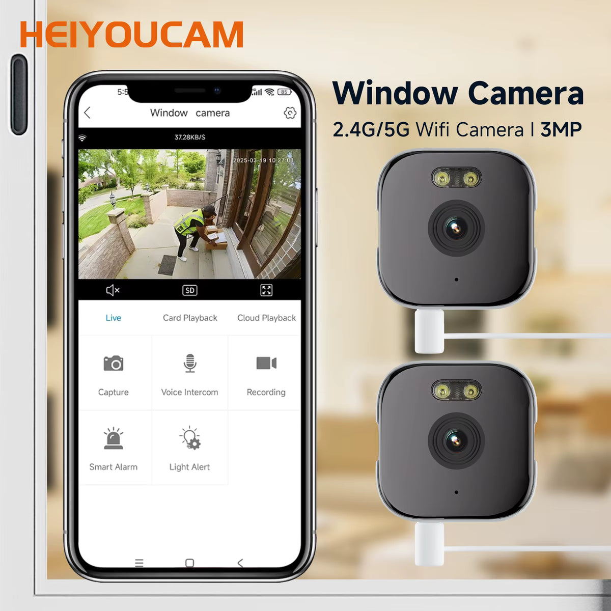 Window Shield Camera Window Camera Home Security – Surfa | Shop and Save