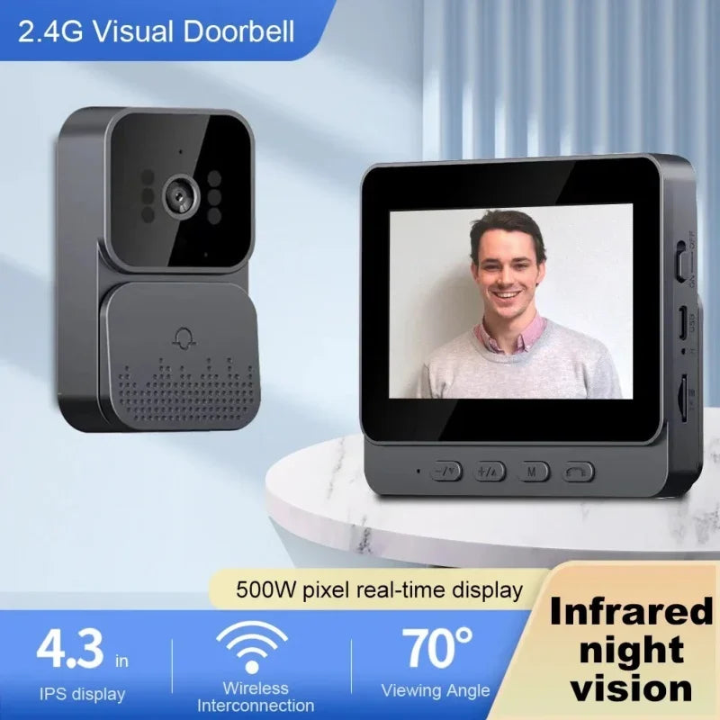 Wireless Doorbell Video Intercom