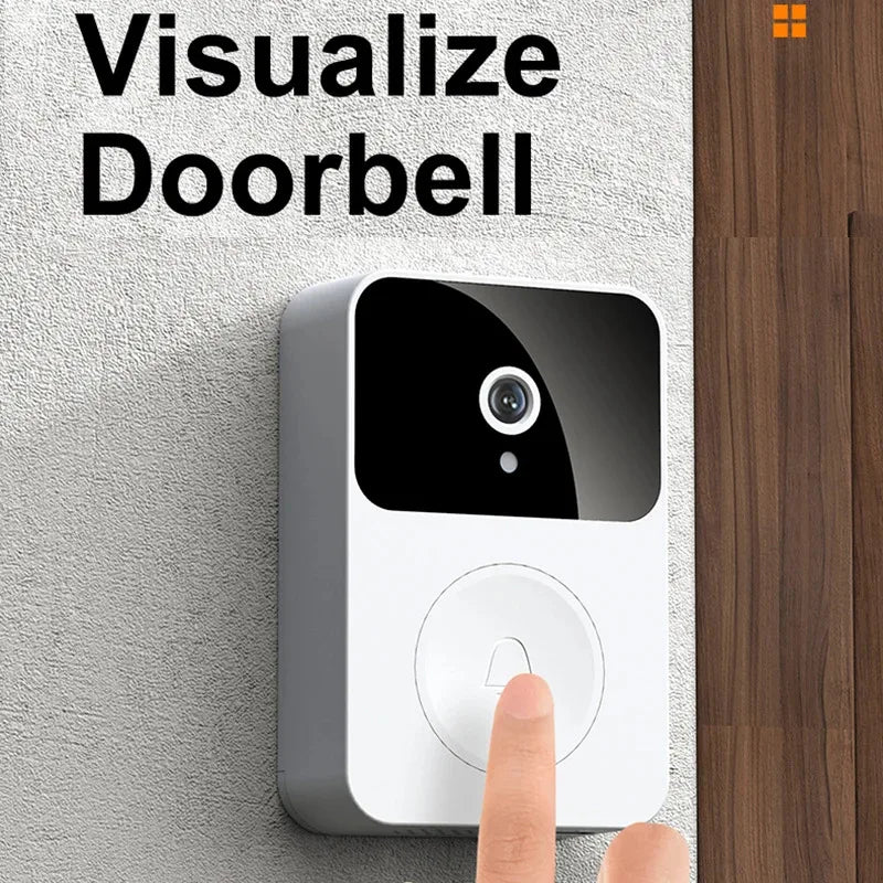 Wireless Night Vision Doorbell with Chime-