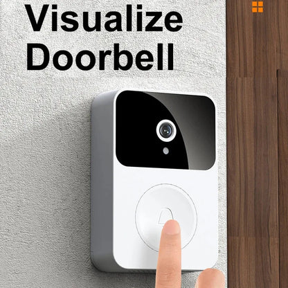 Wireless Night Vision Doorbell with Chime-