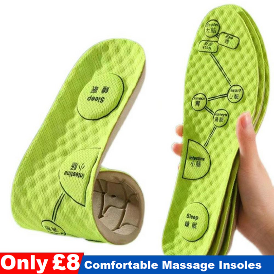 Wormwood Breathable Massage Insoles